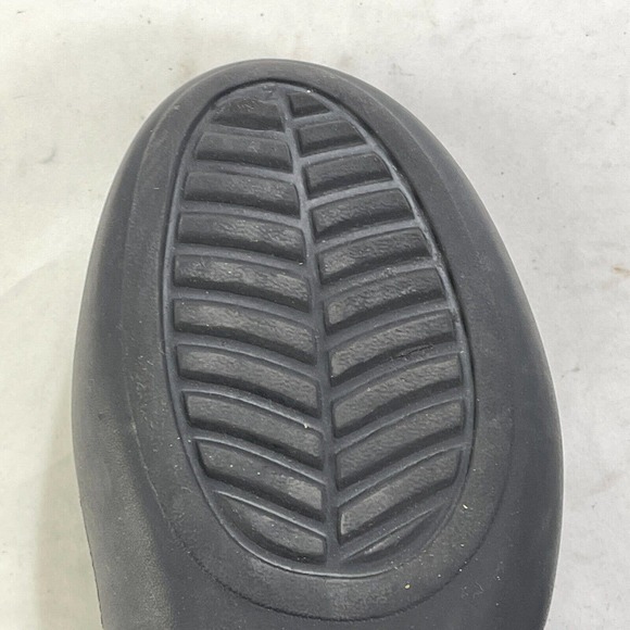 Crocs Shoes Womens Size 8 Slingback Work Flats Ballerina Slip on Black - Picture 8 of 9